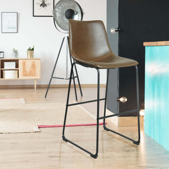 Dale Counter Stool, Brown - image 1