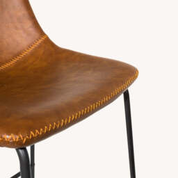 Dale Counter Stool, Brown - thumbnail 7