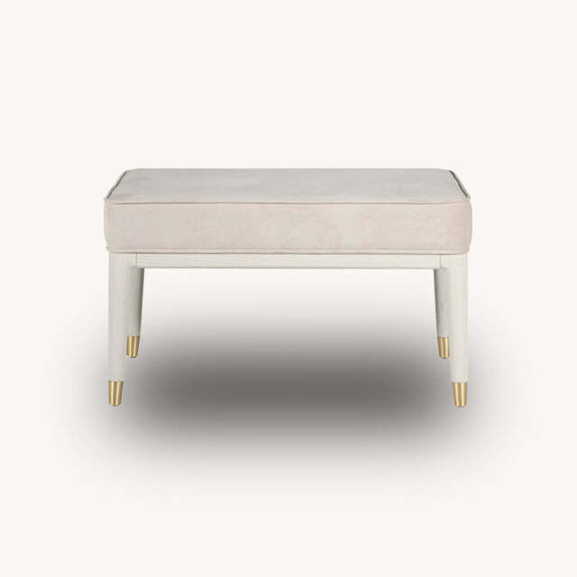Dante Dressing Table Stool, Beige - image 1