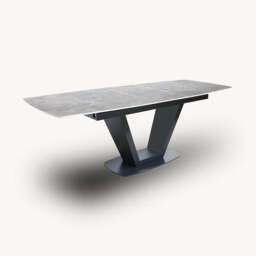 Cordova 180-220cm Extending Dining Table, Grey - thumbnail 2