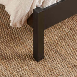 Washington Rattan Bed, Black / Double - thumbnail 3