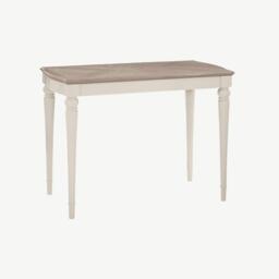 Dieppe Washed Oak & Grey Bar Table - thumbnail 3