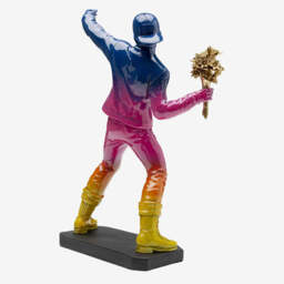 Deco Street Art Rainbow Figurine - thumbnail 4