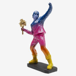 Deco Street Art Rainbow Figurine - thumbnail 3
