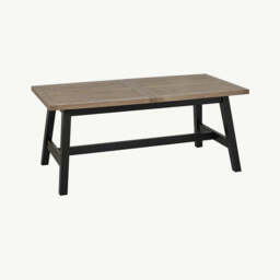 Highgate Weathered Oak 177-222cm Extending Dining Table - thumbnail 3