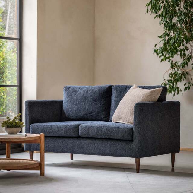 Camberwell 2 Seater Sofa, Black