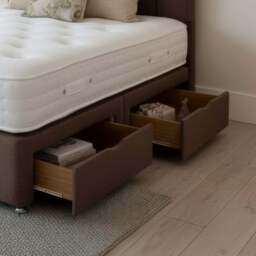 Arighi Bianchi 4 Drawer Prarie Bed, Single / Light Grey - thumbnail 4