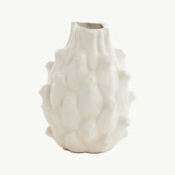 Cream Artichoke Vase, Large - thumbnail 1