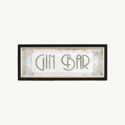Gin Bar Mirror