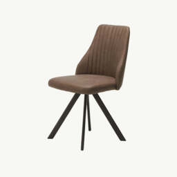 Brady Dining Chair, Brown - thumbnail 2