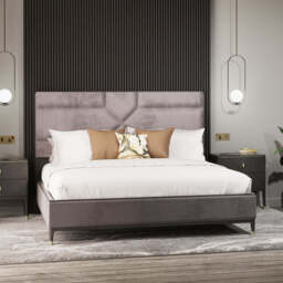 Dante Bed Base, Black / Super King