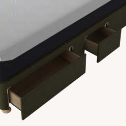 TEMPUR® Suffolk Divan with Drawers, Single / Green - thumbnail 3