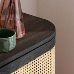 Arlington 2DR 3 Drawer Sideboard, Black - thumbnail 3