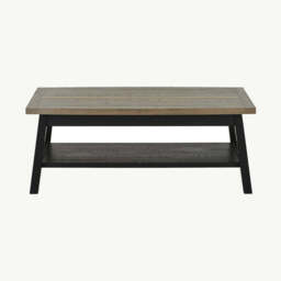 Highgate Weathered Oak Coffee Table - thumbnail 2