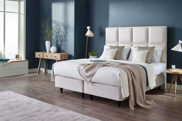 ViSpring Devonshire Bed and Mattress Set, Single / Firm