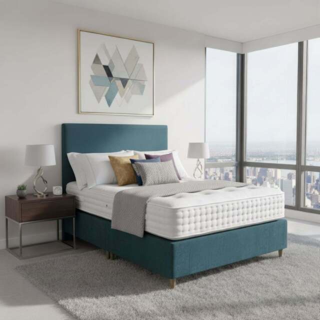 Arighi Bianchi Prarie Bed, Double / Blue - image 1