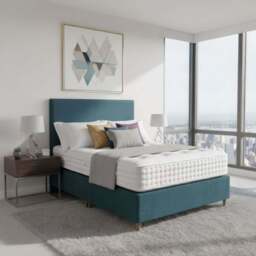 Arighi Bianchi Prarie Bed, Double / Blue