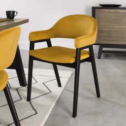 Highgate Peppercorn Armchair, Yellow - thumbnail 1
