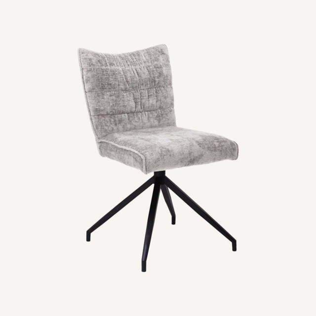 Troy Swivel Dining Chair, Natural