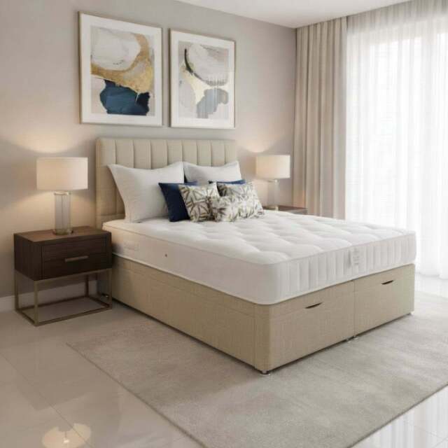 Arighi Bianchi Ottoman Gene Bed, Single / Beige