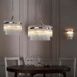 Axel 3lt Pendant Light, Nickel - thumbnail 3