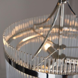 Axel 3lt Pendant Light, Nickel - thumbnail 2