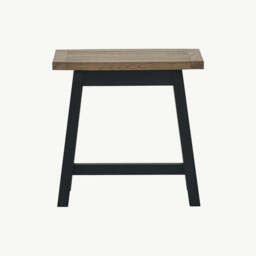 Highgate Weathered Oak Side Table - thumbnail 2