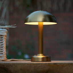 Rechargeable Table Lamp Warm Brass - thumbnail 3