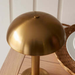 Rechargeable Table Lamp Warm Brass - thumbnail 2