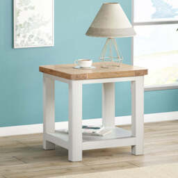Rutland Painted Lamp Table - thumbnail 2