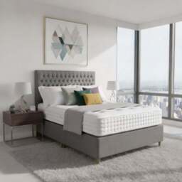 Arighi Bianchi Antoinette Bed, Double / Dark Grey