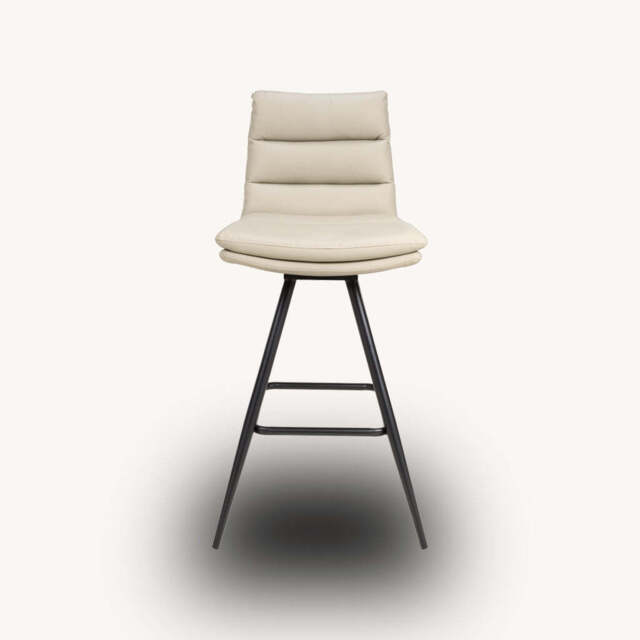 Bay Ridge Swivel Counter Stool, Beige - image 1