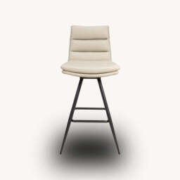 Bay Ridge Swivel Counter Stool, Beige