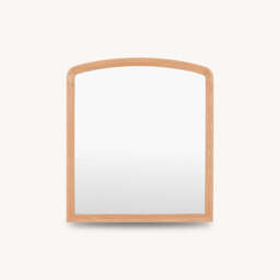 Calgary Overmantle Mirror, Oak - thumbnail 1