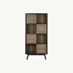 Highgate Weathered Oak Display Cabinet - thumbnail 2