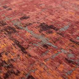 Streaks Atlantic Circle Rug, Red / 240cm Circle - thumbnail 3