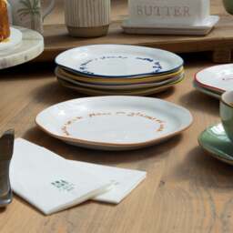 """Never count years or glasses of wine"" Orange Tableware Plate" - thumbnail 3