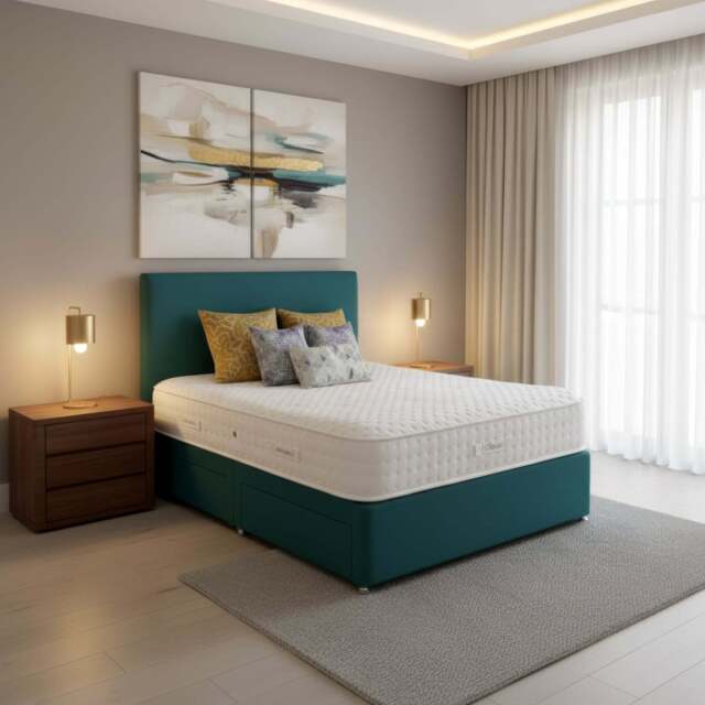Arighi Bianchi Prarie Headboard, Single / Blue