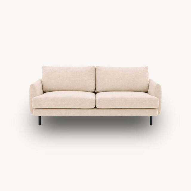 Shoreditch 3 Seater Sofa, Natural