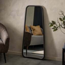 Denver Oval Crescent Leaner Mirror
