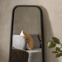 Denver Oval Crescent Leaner Mirror - thumbnail 2