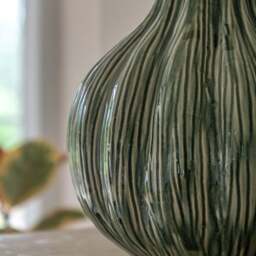 Green Glazed Vase - thumbnail 2