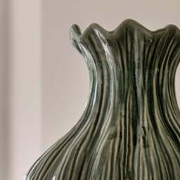 Green Glazed Vase - thumbnail 3