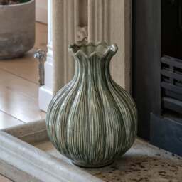 Green Glazed Vase - thumbnail 4