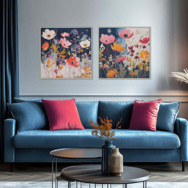 Modern Mix Framed Canvas - image 1