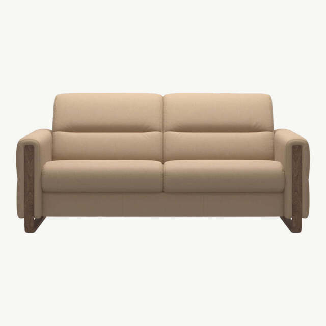 Stressless® Fiona Wood Arm 2.5 Seater Sofa