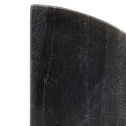 Marble Bookend Set of 2, Black - thumbnail 7