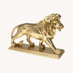 Gold Lion Deco Figurine - thumbnail 4
