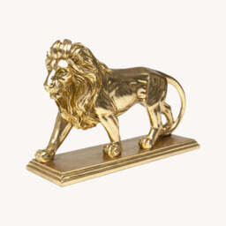 Gold Lion Deco Figurine - thumbnail 3