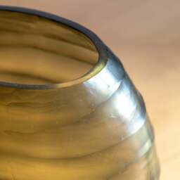 Handblown Olive Vase, Small - thumbnail 2